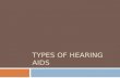 Hearing aid anatomy