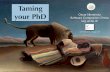 Taming your PhD
