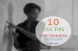 10 tiny tips for trainers and teachers