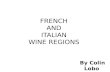 French and Italian wine regions