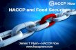 Haccp and food fraud security