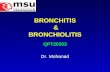 bronchiolitis and bronchitis
