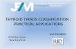 J tramalloni￼ thyroid tirads classification practical applications jfim 2014￼￼￼