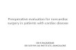 Non cardaic surgery preoperative cardiac evaluation aha esc guideline 2015