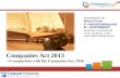 Companies Act 2013 vs Companies Act 1956