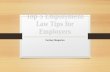Cortney Shegerian | Top 5 Employment Law Tips for Employers