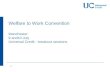 1 Welfare to Work Convention Manchester 9 and10 July Universal Credit - breakout sessions.