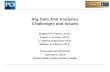 Big Data And Analytics Challenges and Issues