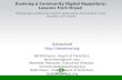 Evolving a Community Digital Repository: Lessons from Dryad Making data underlying scientific publications discoverable, freely reusable, and citable Bill.