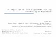 A Comparison of Join Algorithms for Log Processing in MapReduce SIGMOD 2010 Spyros Blanas, Jignesh M. Patel, Vuk Ercegovac, Jun Rao, Eugene J. Shekita,