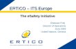 ERTICO – ITS Europe The eSafety Initiative Ghassan Freij Director of Operations June 2003 United Nations, Geneva.