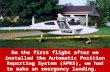 On the first flight after we installed the Automatic Position Reporting System (APRS), we had to make an emergency landing.