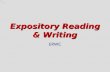 Expository Reading & Writing