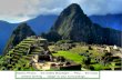 Machu Picchu … the Andes Mountains … Peru … the Incas … terrace farming … “adapt” to your surroundings …