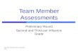 Team Member Assessments Preliminary Round Second and Third can Influence Grade CSE 403, Winter 2011, Alverson, Brun.