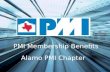 PMI Membership Benefits Alamo PMI Chapter.
