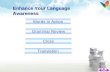 1 1 Enhance Your Language Awareness Words In Action Cloze Translation Grammar Review.