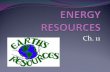 ENERGY RESOURCES Ch. 11.