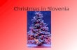 Christmas in Slovenia. How we celebrate Christmas in Slovenia ? Christmas in Slovenia we celebrate with our family. In Christmas Eve we do a Christmas.