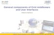 Induction: General components of Grid middleware and User Interfaces –April 26-28, 2004 - 1 General components of Grid middleware and User Interfaces Roberto.