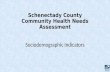 Schenectady County Community Health Needs Assessment Sociodemographic Indicators.
