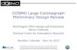 COSMO Large Coronagraph Preliminary Design Review