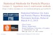G. Cowan Weizmann Statistics Workshop, 2015 / GDC Lecture 21 Statistical Methods for Particle Physics Lecture 2: hypothesis tests I; multivariate methods.