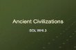 Ancient Civilizations SOL WHI.3. During the Neolithic Age, permanent settlements appeared in river valleys and around the Fertile Crescent. River valleys.