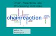 Chain Reactions and Processing Activities What I’m looking for…