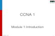Semester 1 v 3.0 1 CCNA 1 Module 1:Introduction. Semester 1 v 3.0 2 1.1 Connecting to the Internet.