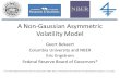A Non-Gaussian Asymmetric Volatility Model Geert Bekaert Columbia University and NBER Eric Engstrom Federal Reserve Board of Governors* * The views expressed.