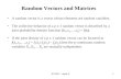 STA347 - week 91 Random Vectors and Matrices A random vector is a vector whose elements are random variables. The collective behavior of a p x 1 random.