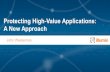 Protecting High-Value Applications: A New Approach John Westerman.