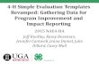 4-H Simple Evaluation Templates Revamped: Gathering Data for Program Improvement and Impact Reporting 2015 NAE4-HA Jeff Buckley, Kasey Bozeman, Jennifer.