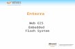 Enterra Web GIS Embedded Flash System. Application Features 1. Dynamic data loading and caching Minimum data transfer on startup Additional data transfer.