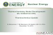 Thermochemistry Model Development MS-16OR020106 ORNL Thermochimica Update S. Simunovic, T. M. Besmann, B. Gaston, M. H. A. Piro December 1-4, 2015.