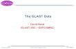 GLAST Science Support CenterFebruary 14, 2003 HUG Meeting The GLAST Data David Band (GLAST SSCGSFC/UMBC)
