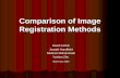Comparison of Image Registration Methods David Grimm Joseph Handfield Mahnaz Mohammadi Yushan Zhu March 18, 2004.