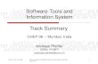 AAM - Feb. 22, 2006STIS-summary, CHEP06, Mumbai, India 1 Software Tools and Information System Track Summary CHEP 06 -- Mumbai,