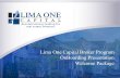 Lima One Capital Broker Program OnBoarding Presentation Welcome Package.
