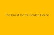 The Quest for the Golden Fleece. The Golden Fleece Dream by William Prosser.