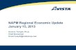 NAPM Regional Economic Update January 15, 2013 Grant D. Forsyth, Ph.D. Chief Economist