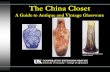 The China Closet A Guide to Antique and Vintage Glassware Photos: Steve Early, Owner, Earlys Auction Company.