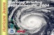Hurricane Jeanne Morning Briefing September 26, 2004.