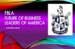 FBLA FUTURE OF BUSINESS LEADERS OF AMERICA By Kimberly Oliver.