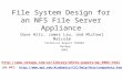 File System Design for an NFS File Server Appliance Dave Hitz, James Lau, and Michael Malcolm Technical Report TR3002 NetApp 2002