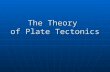 The Theory of Plate Tectonics. Plate Tectonics The inner structure of the Earth has different layers: is made of two layers The inner structure of the.