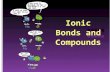 usually composed oppositely charged metallic cations and nonmetallic anions that form ionic bonds + cations - anions.