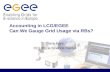 Accounting in LCG/EGEE Can We Gauge Grid Usage via RBs? Dave Kant CCLRC, e-Science Centre.