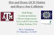 Hot and Dense QCD Matter and Heavy-Ion Collisions Ralf Rapp Cyclotron Institute + Physics Department Texas AM University College Station, USA MLL Colloquium.